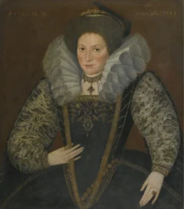 English School Portrait of a Lady (1599). Sotheby's, sale L15035, lote 498