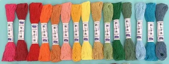 hilos para sashiko