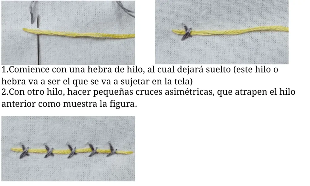 Punto Espina (Thorn Stitch)