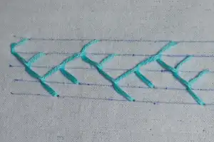 Familia Punto Pluma (Feather Stitch)