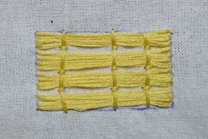 Punto Bayeux (Bayeux Stitch)