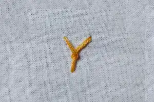 Punto mosca retorcido