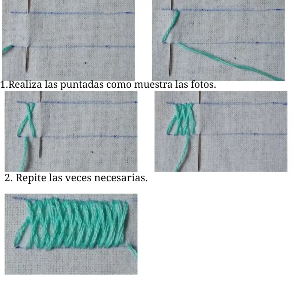 Punto Canasta (Basket Stitch)