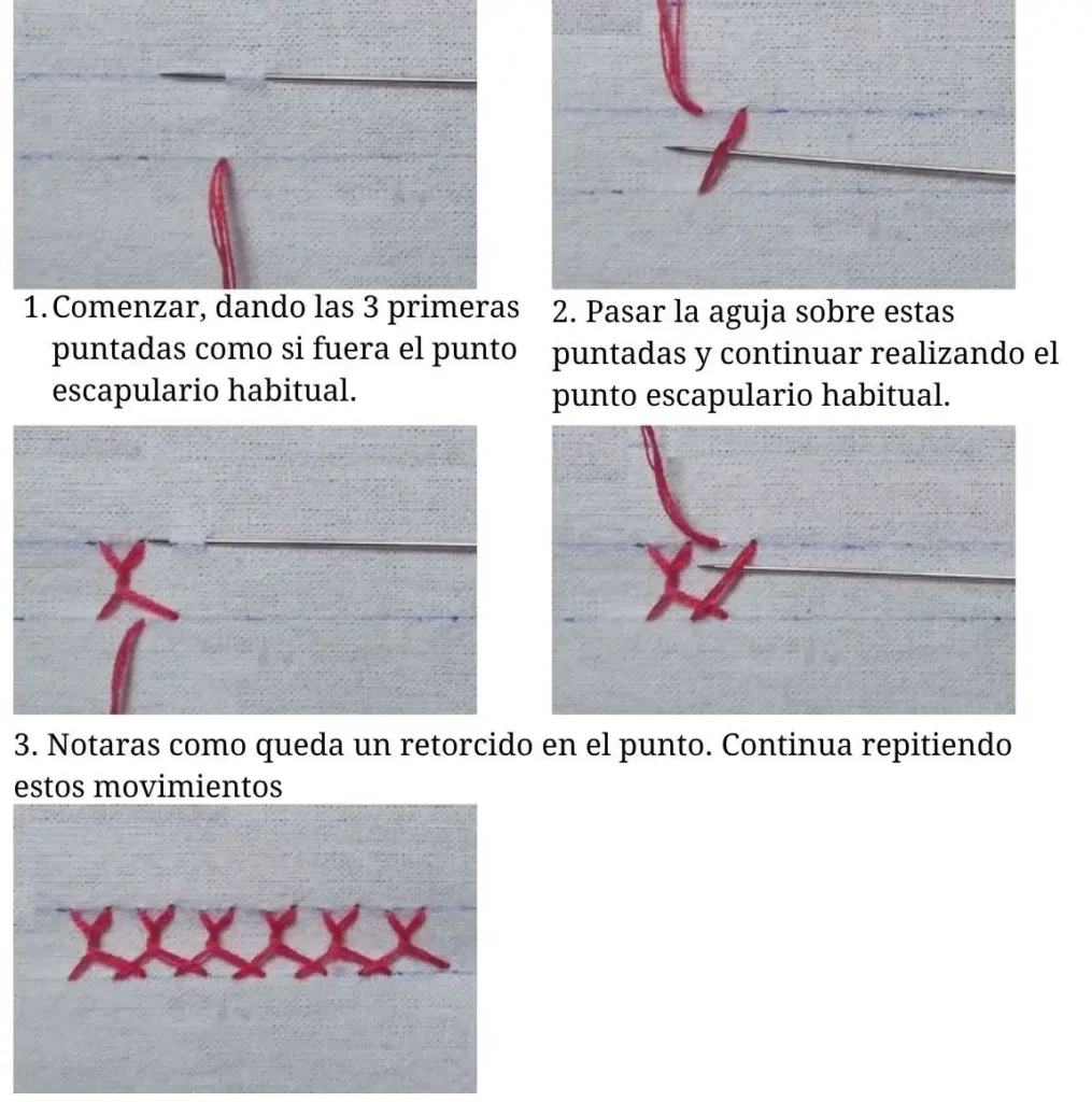 Punto Bretan (Bretan Stitch)