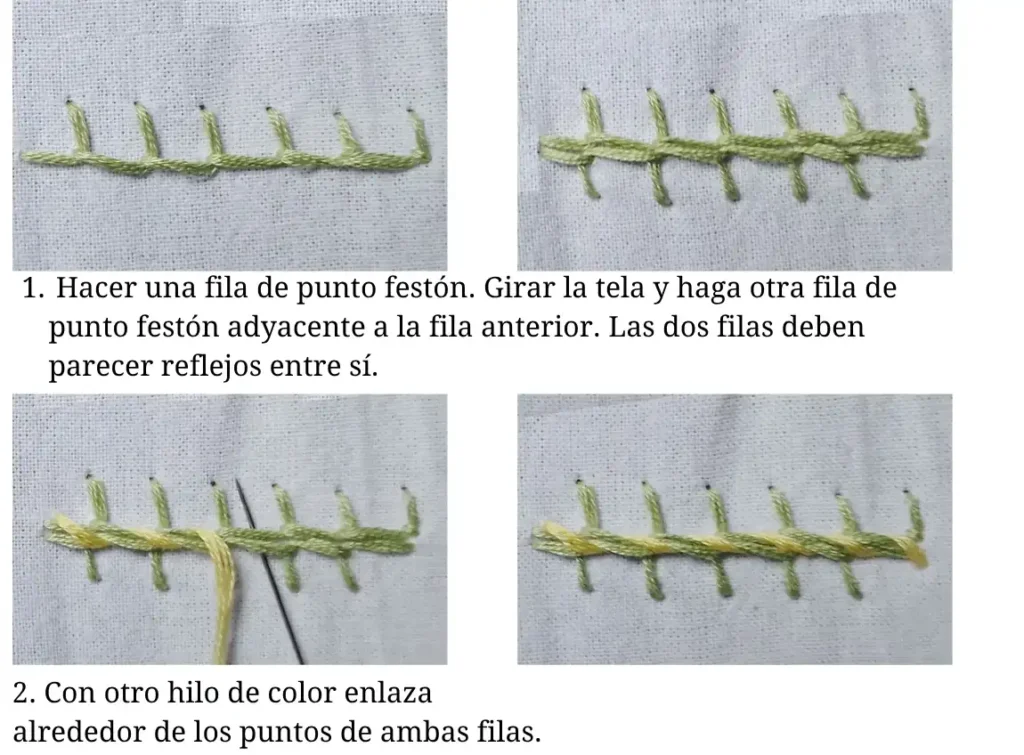 Puntada de púas