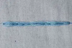 Punto Cadena Gruesa (Heavy Chain Stitch)