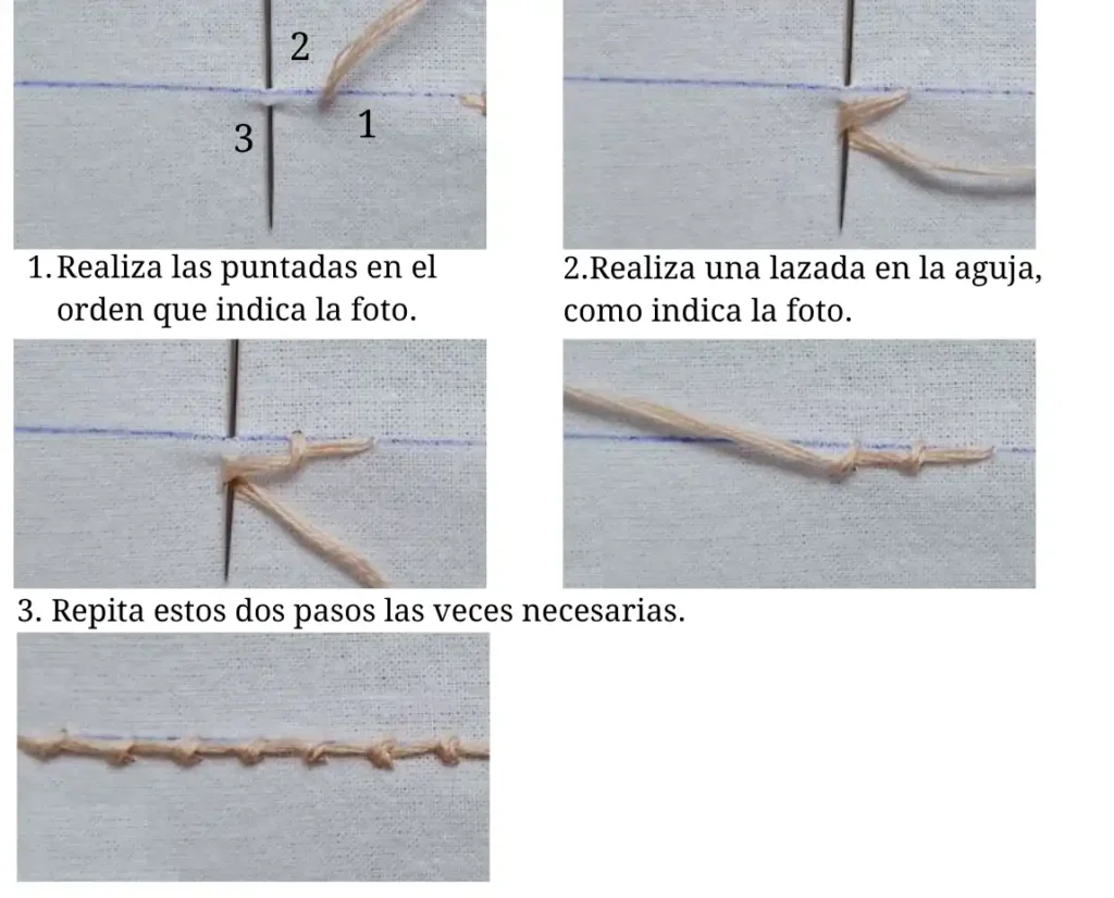 Punto Coral - Coral Stitch
