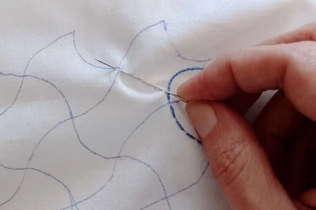 Cómo Bordar Sashiko Moyozashi 2