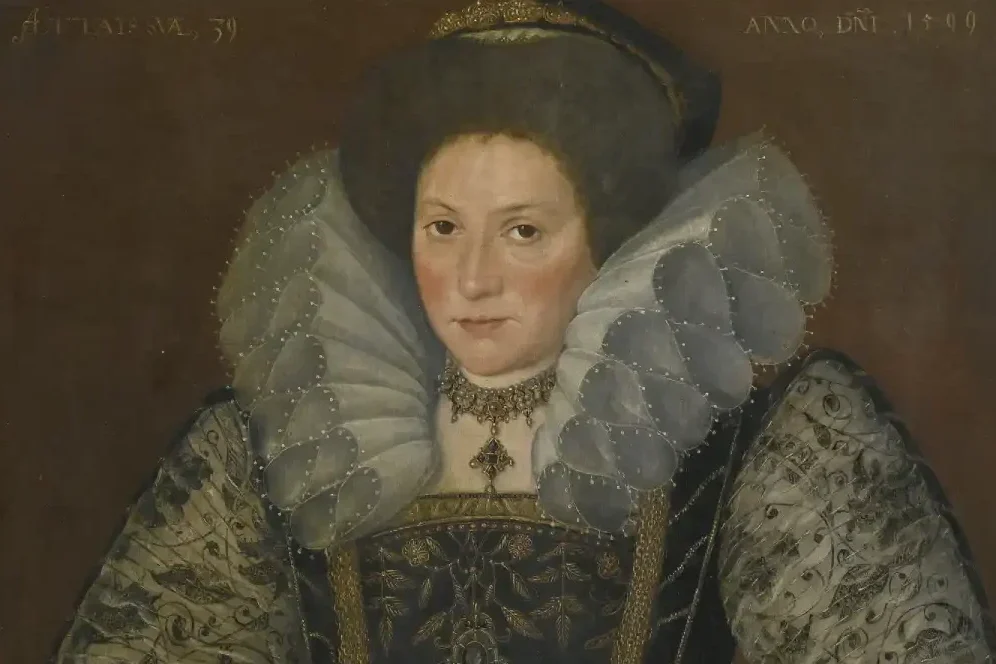 English School Portrait of a Lady (1599). Sotheby's, sale L15035, lote 498
