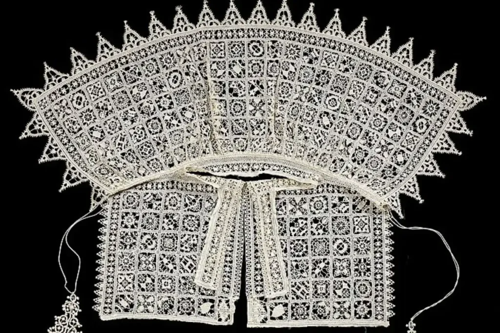 Reticella Italiana, pieza historica del siglo 1600 aprox.
