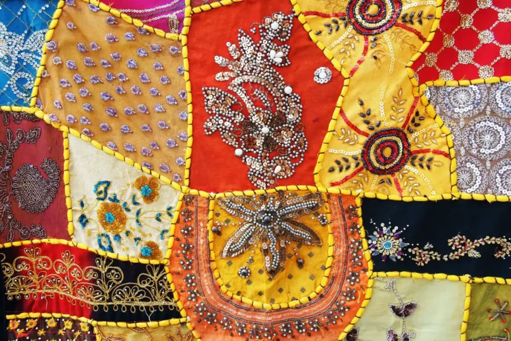 Crazy quilt