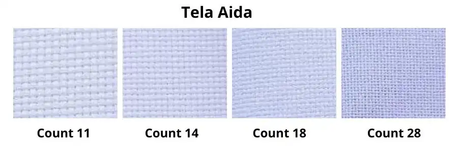 count de tela aida