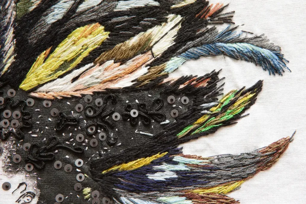 Técnica de Needle Painting