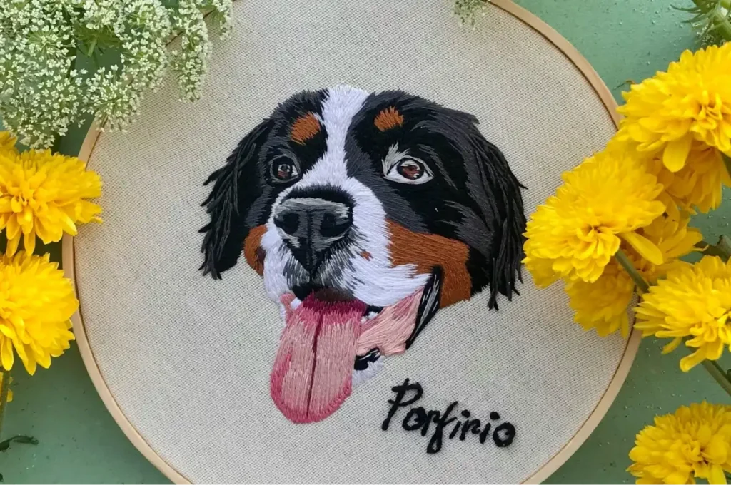 Técnica de Needle Painting