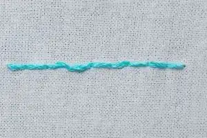Punto Atrás (Back Stitch)