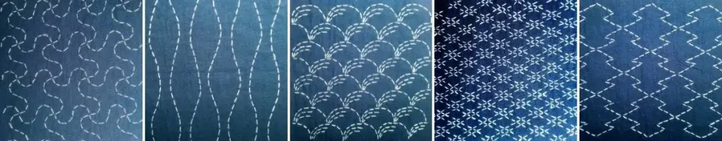 patrones para sashiko