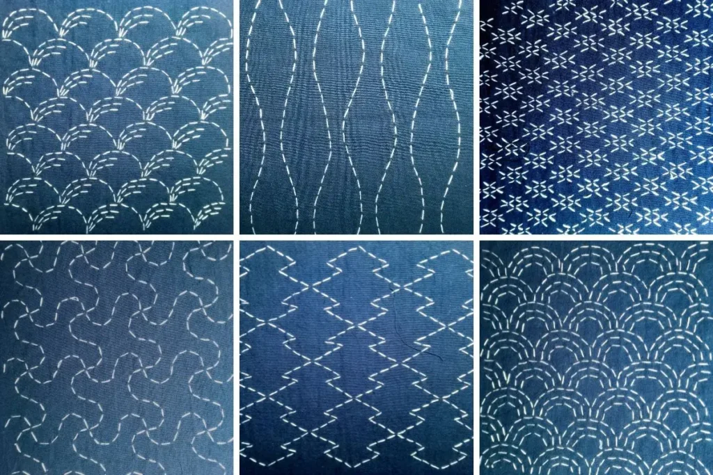 significado de los patrones sashiko