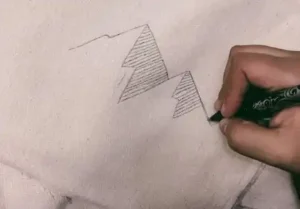 transferencia de diseño a la tela