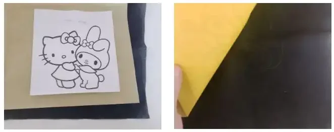 transferencia de diseño a la tela